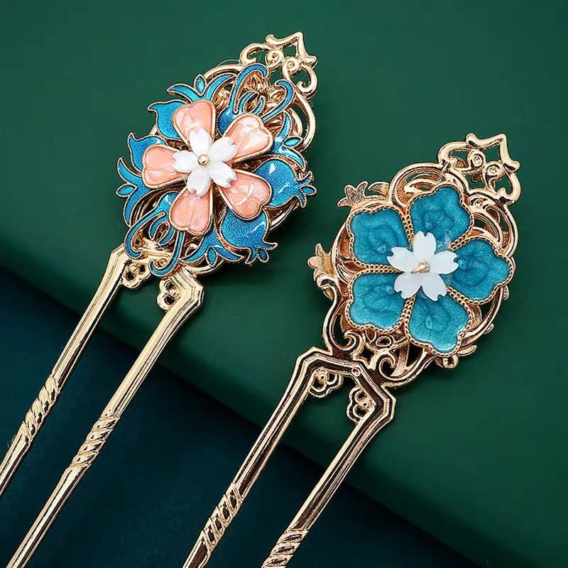 新中式发簪百搭U形古风发簪古典民族风明制简约日常超仙ins发簪子