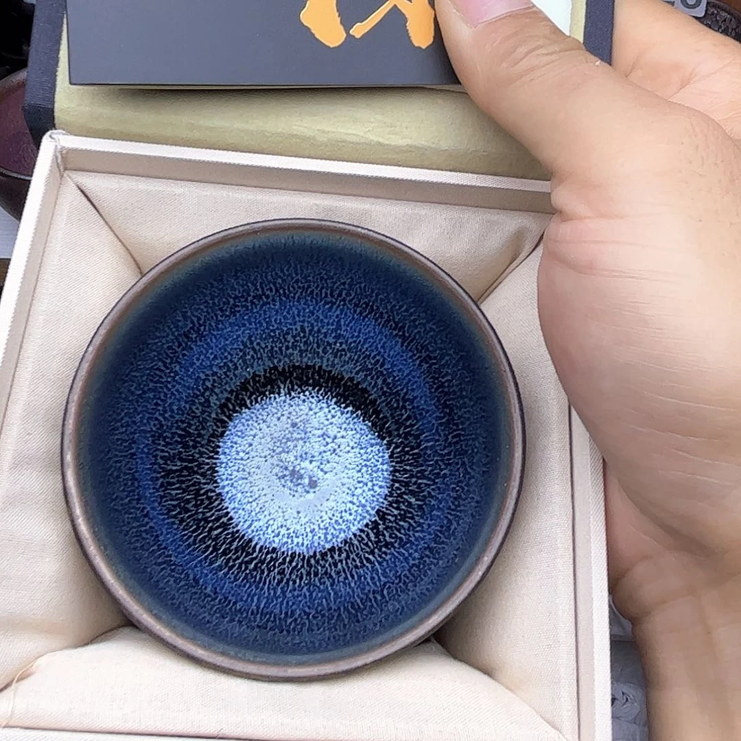 岁***！茶盏陶瓷建盏陶瓷大漆