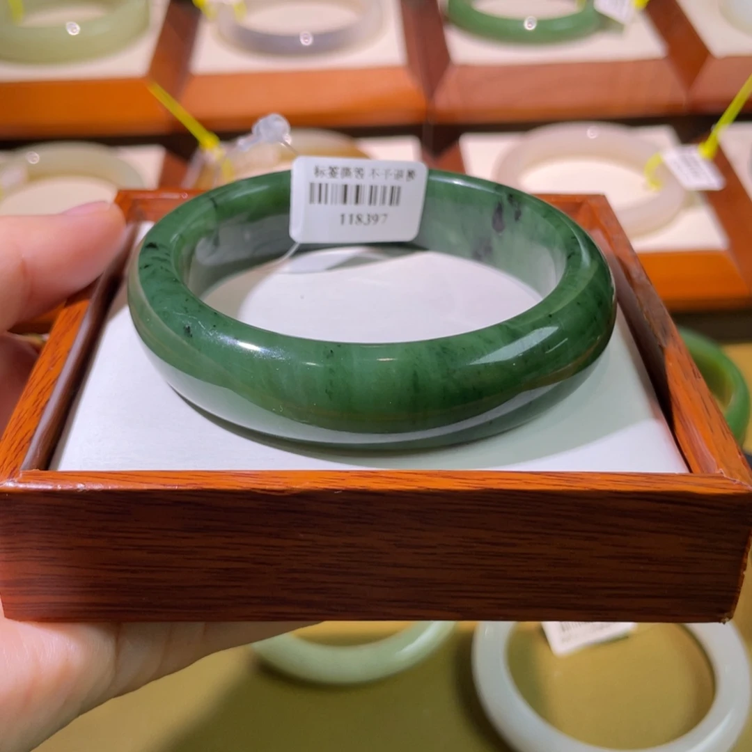和田玉手镯未镶嵌60.5