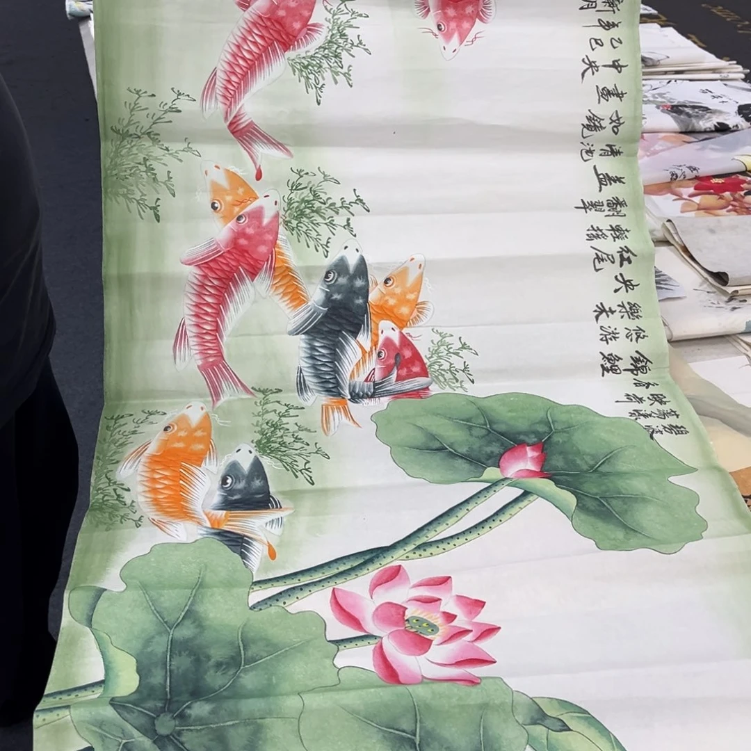 国画国画艺术纯手绘