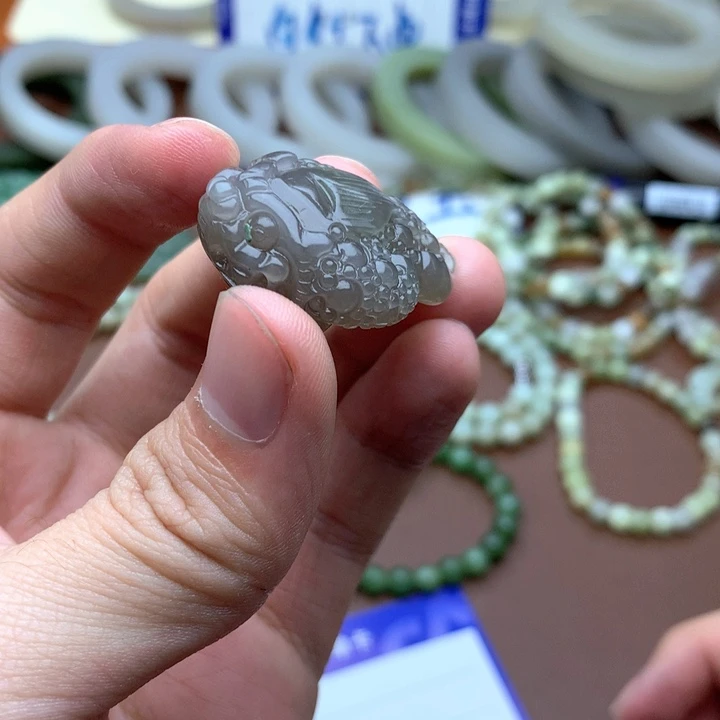 和田玉珠宝半成品未镶嵌