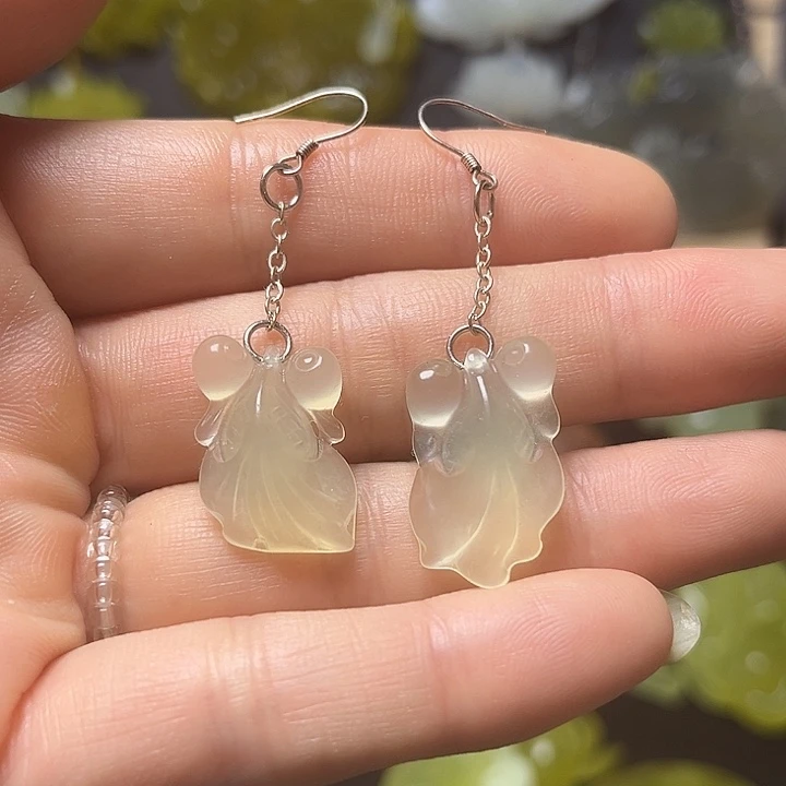 未镶嵌蛇纹石玉发饰