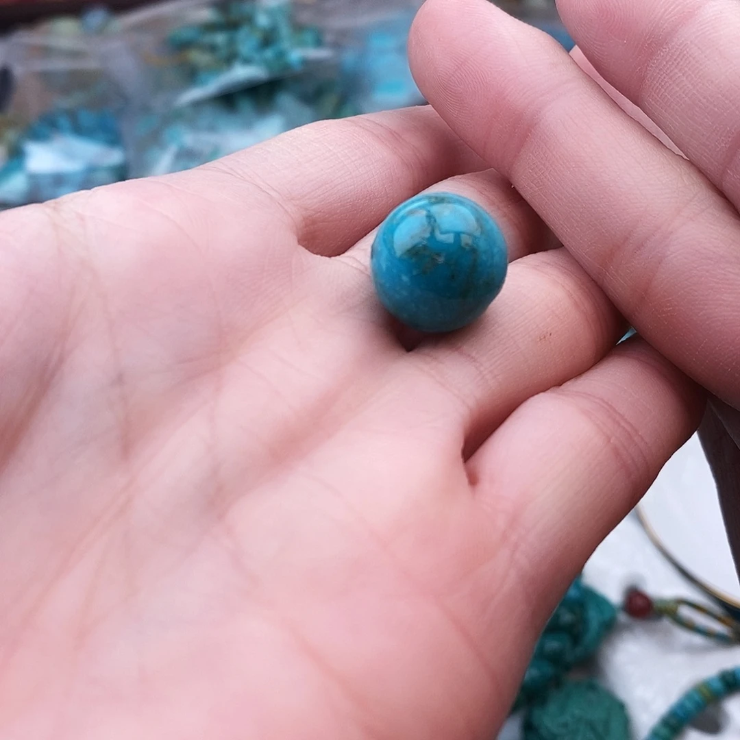 绿松石未镶嵌珠宝半成品