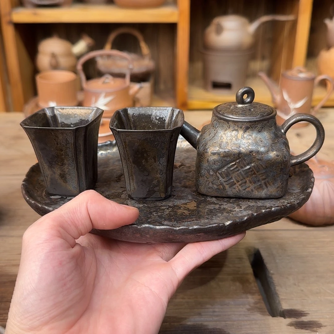 原矿老岩泥茶器系列