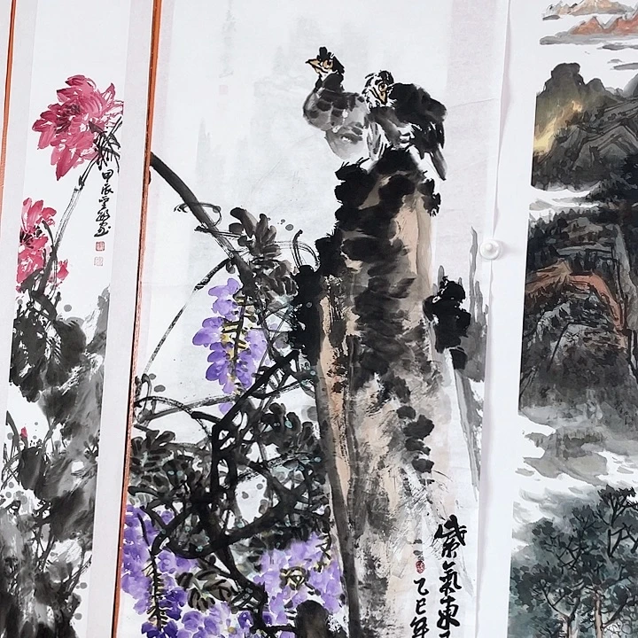 国画张圣敏先生纯手绘作品