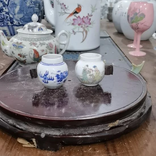 静***火当代景德镇陶瓷工艺品