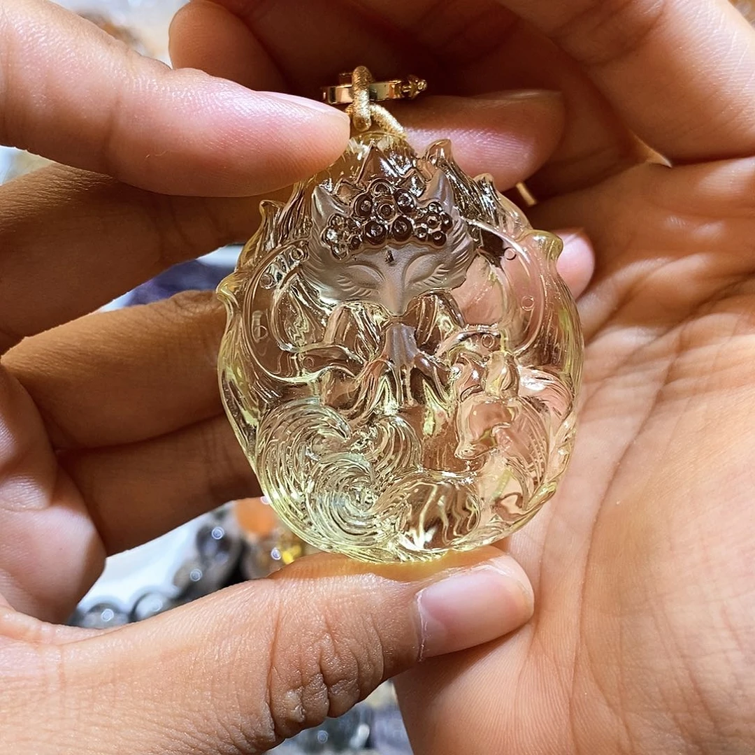 张***）未镶嵌颈饰水晶水晶