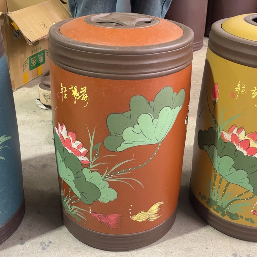茶叶罐紫砂60 饼茶叶罐
