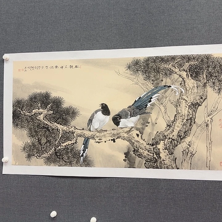 国画细*书画作品多次