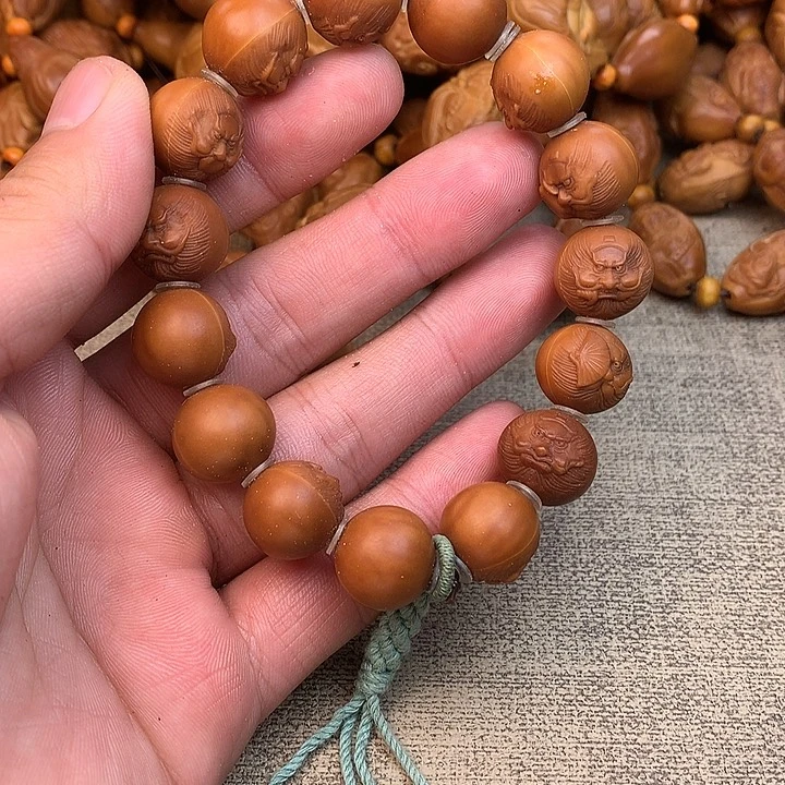 抖***。橄榄核手串/手链精品橄榄核手串