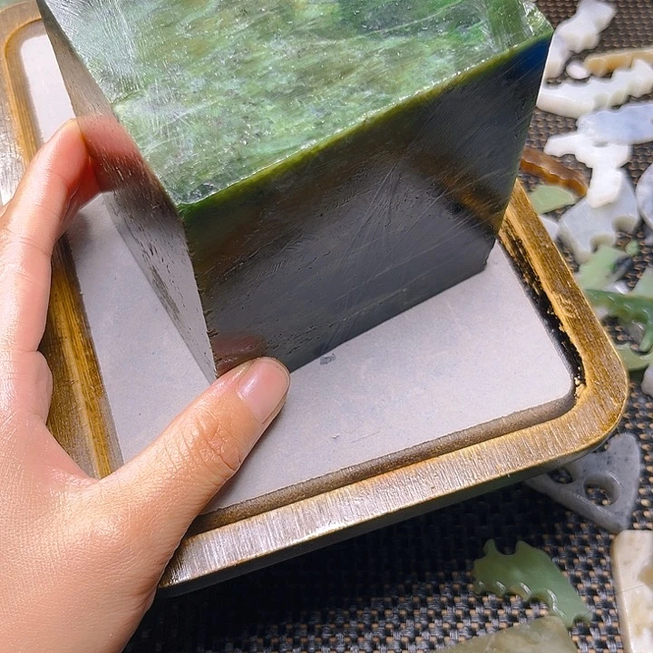未镶嵌和田玉珠宝半成品御**生