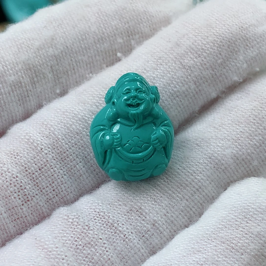 绿松石未镶嵌珠宝半成品