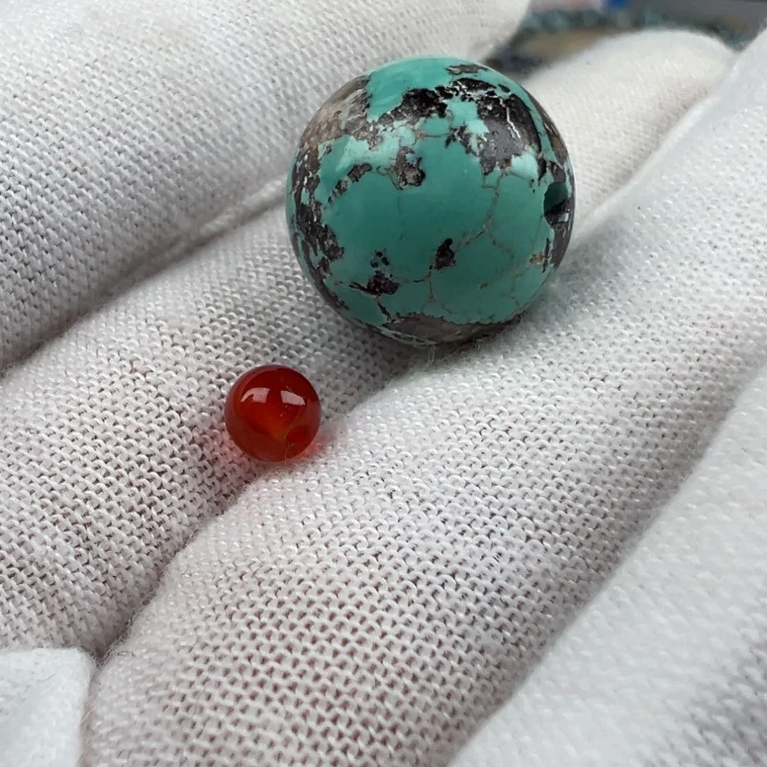 南红玛瑙配饰13.5未镶嵌