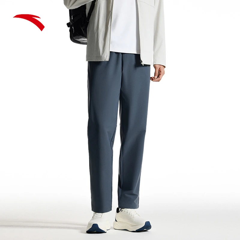 【安踏全天候防泼水长裤】新款升级休闲型动裤长裤男款运动裤