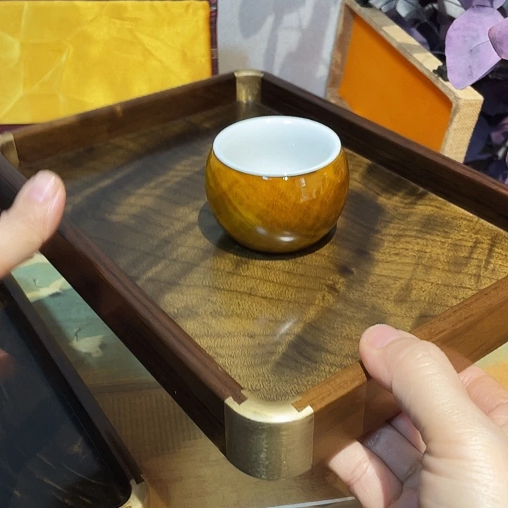 碧***野金丝楠小叶桢楠阴沉木温承盘