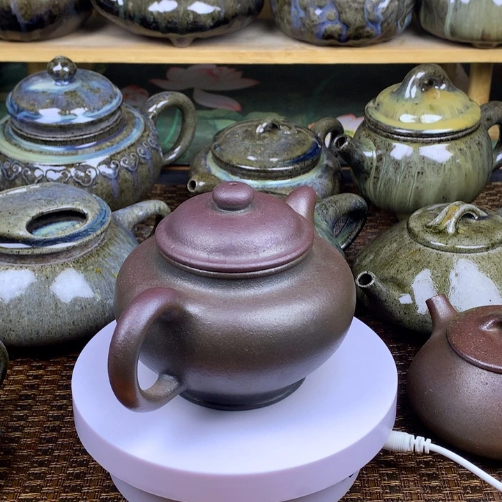 紫砂茶壶ju 裸烧紫砂壶