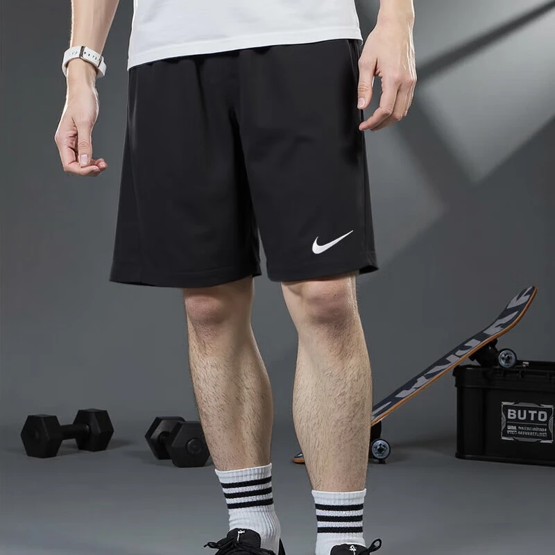 Nike耐克快干夏季短裤男女同款2025新款户外跑步五分透气运动裤