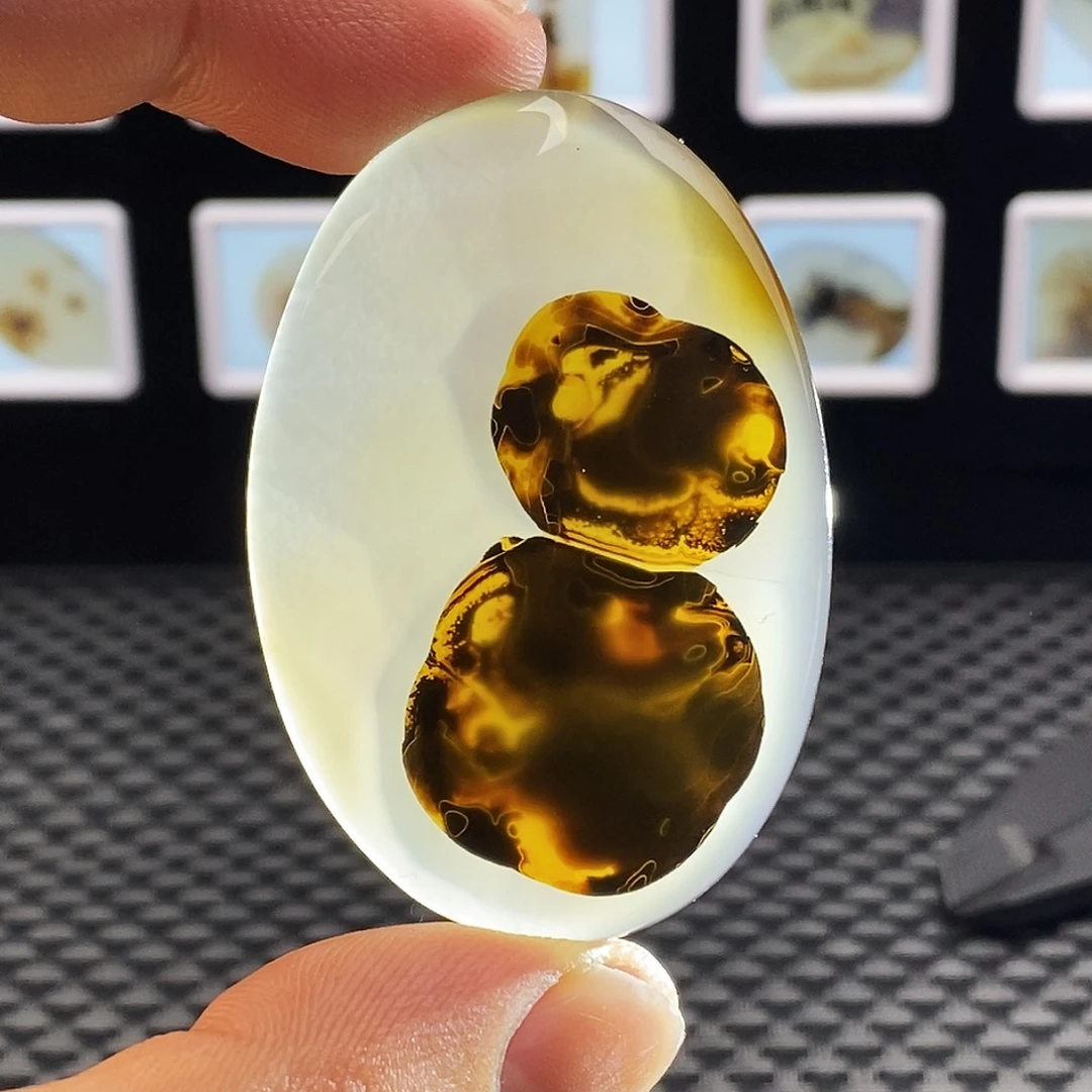 玛瑙/玉髓未镶嵌吊坠(不含链)7