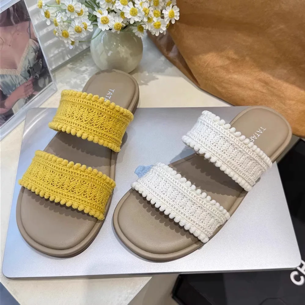 【丽姐推荐】a355，平底拖鞋6670-10