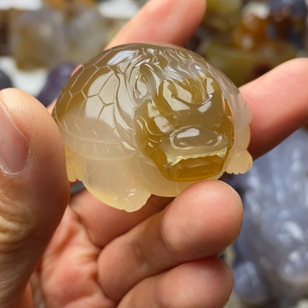 玛瑙/玉髓未镶嵌把件