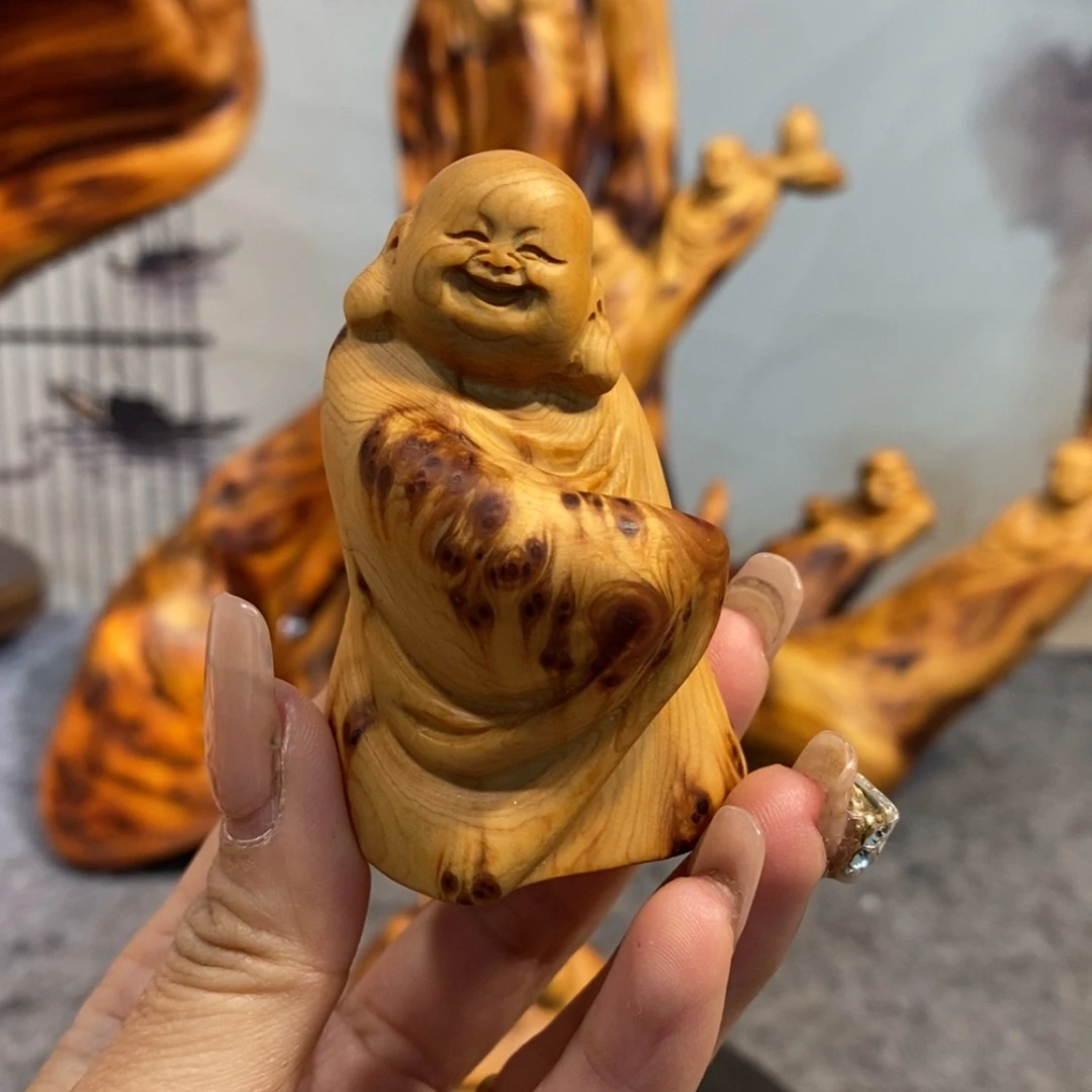 【闪购商品】柏木（崖柏）根雕木雕工艺品摆件创意，满十送一手把件