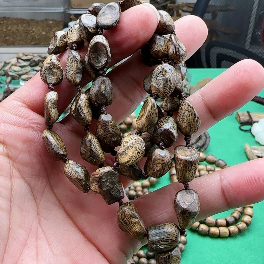 沉香手串海南白棋