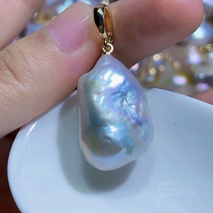 未镶嵌颈饰淡水珍珠