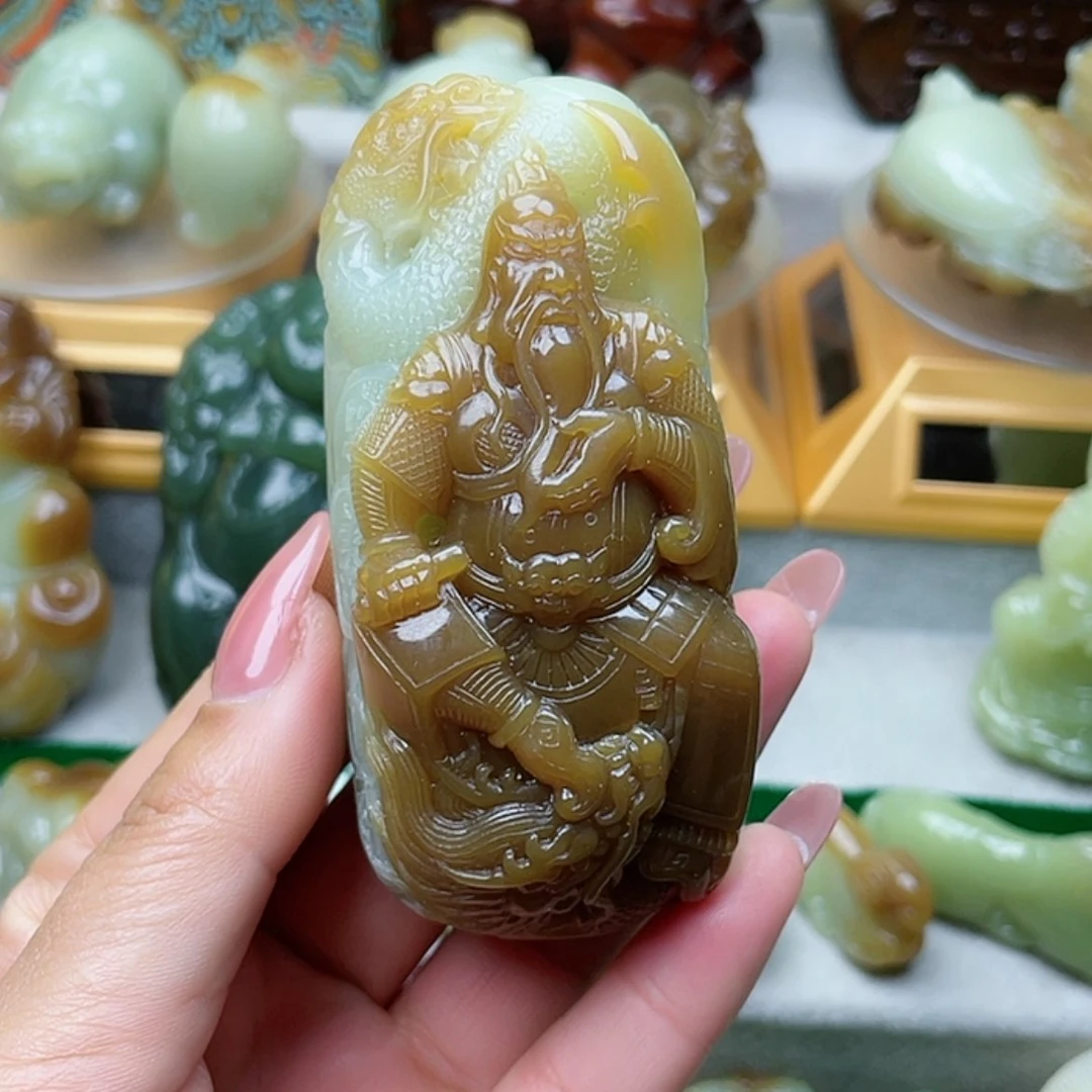 【闪购商品】未镶嵌和田玉挂件笑****好