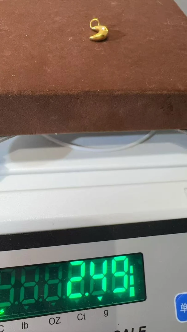 足金精品工艺吊坠
