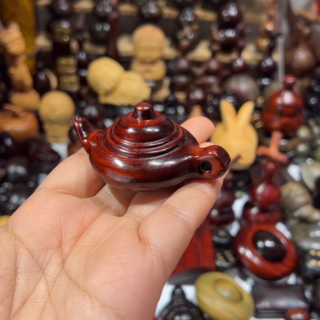 香榧木东非紫檀把把壶