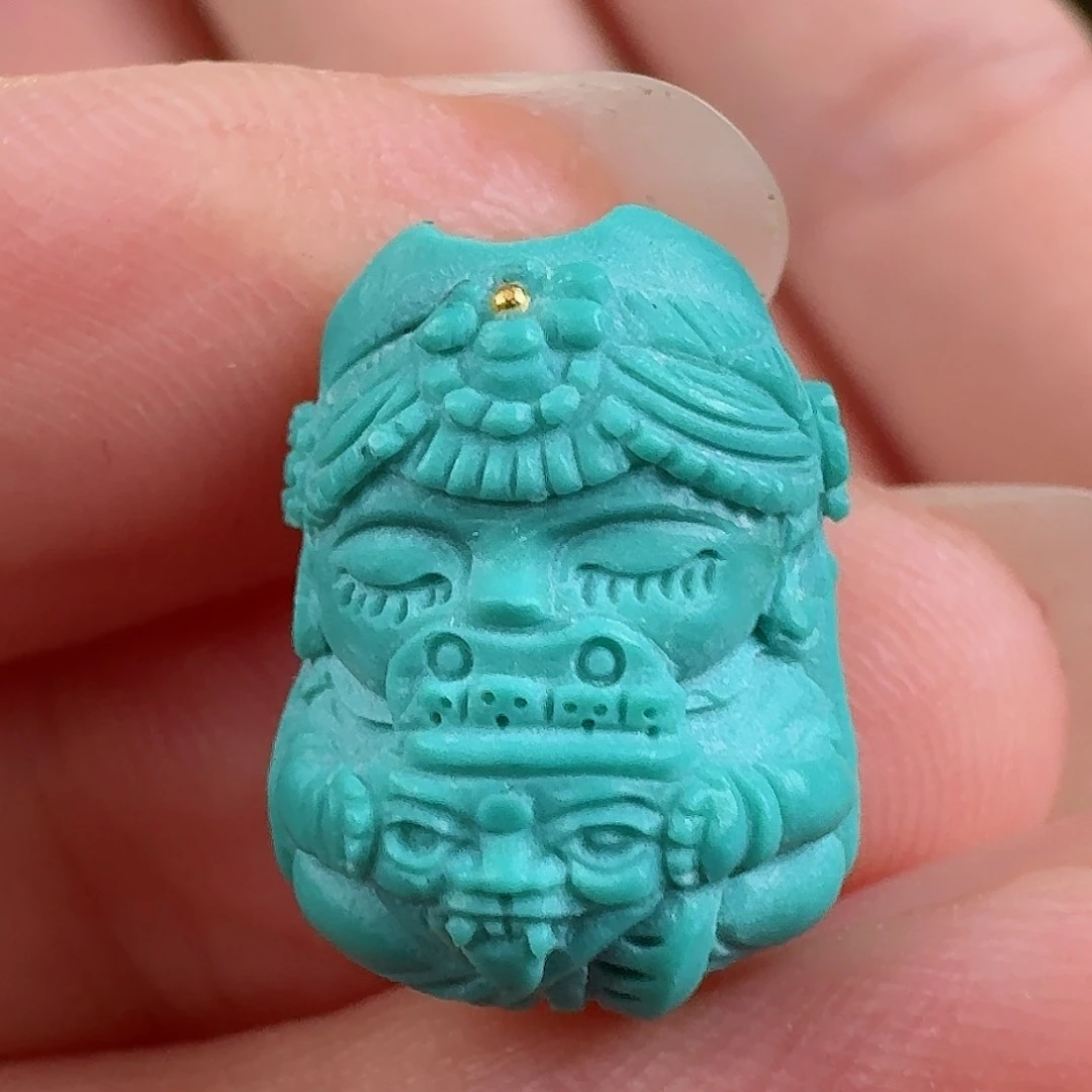 绿松石珠宝奇石未镶嵌