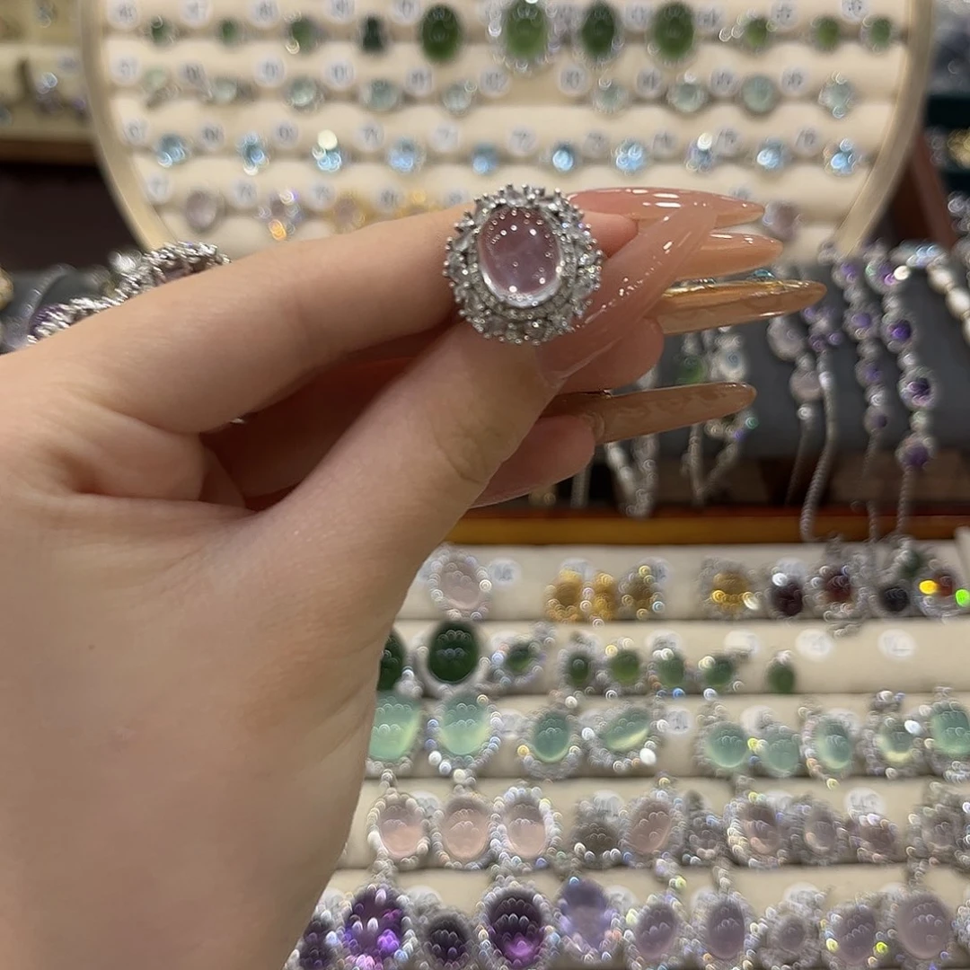 紫晶手链银S925镶嵌?****n戒指