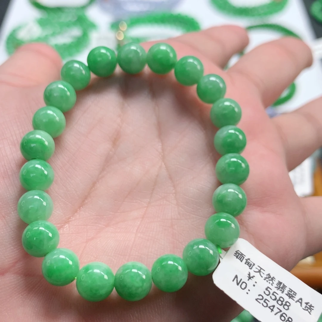 翡翠未镶嵌手链翡翠