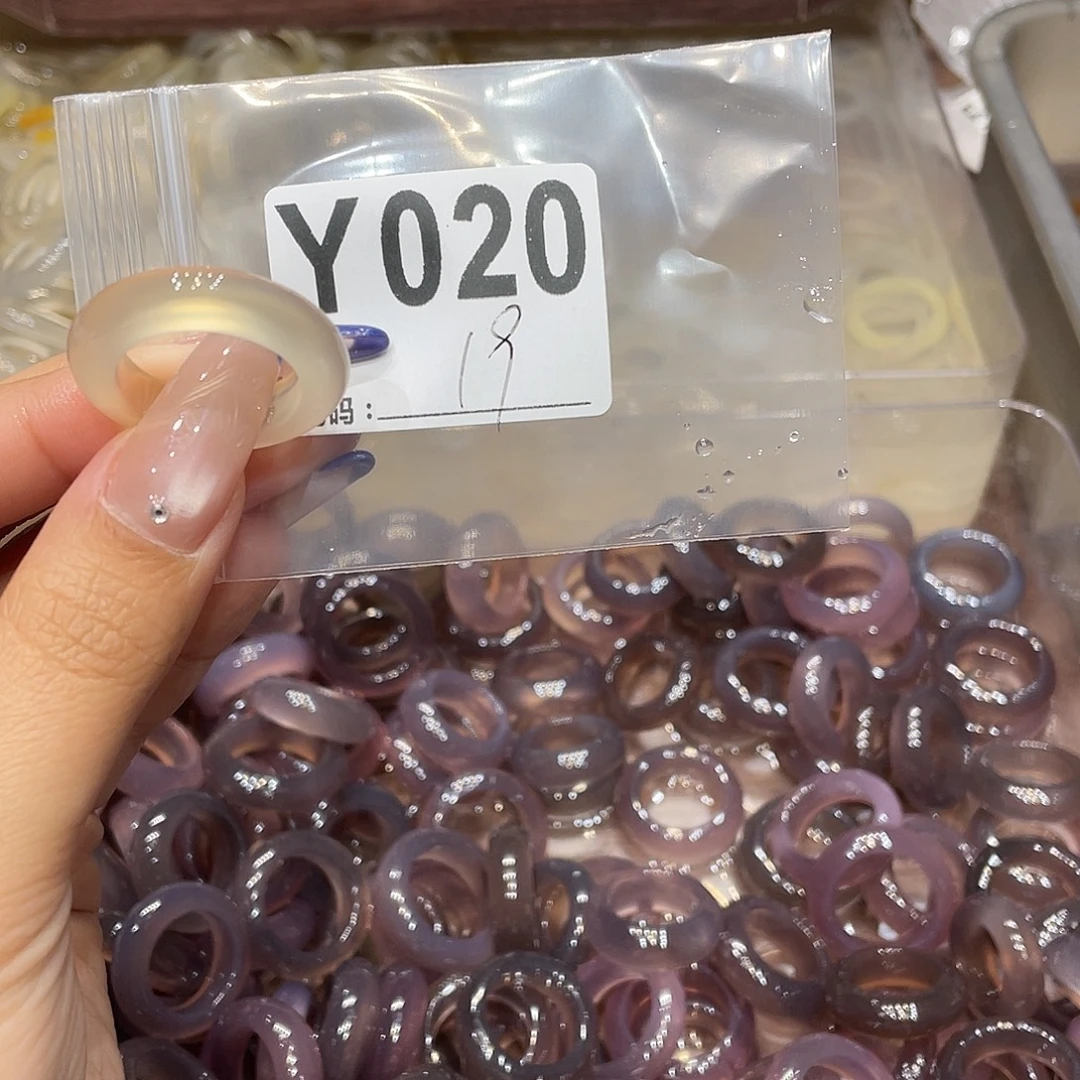 玛瑙/玉髓未镶嵌戒指020