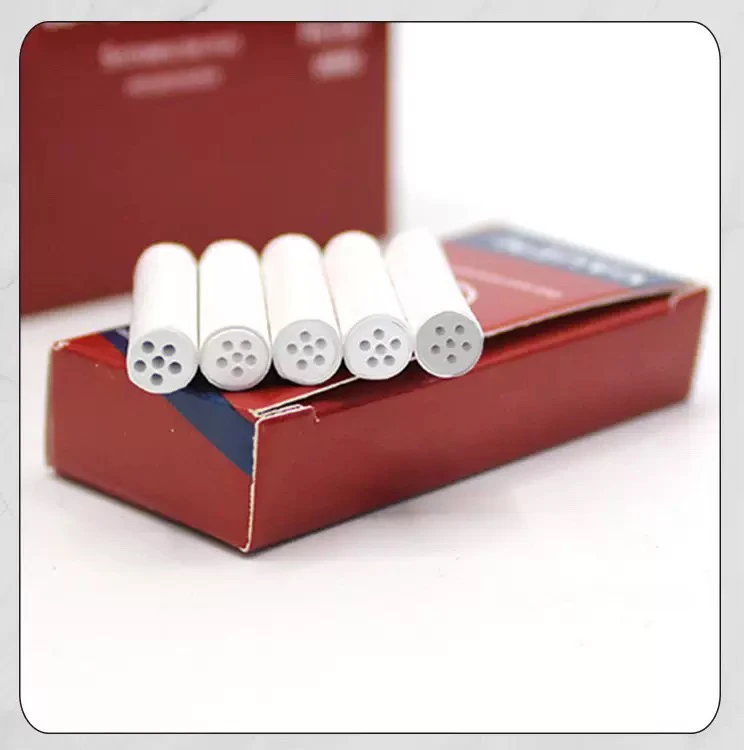 双头活性炭滤芯烟嘴过滤芯6mm过滤嘴芯清洁配件便携 （拍一发三）