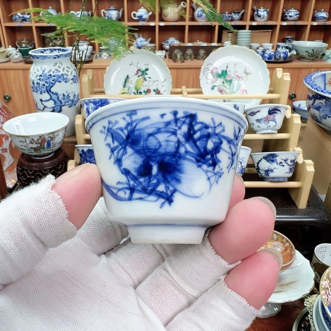 柴窑茶具茶壶茶杯盘子