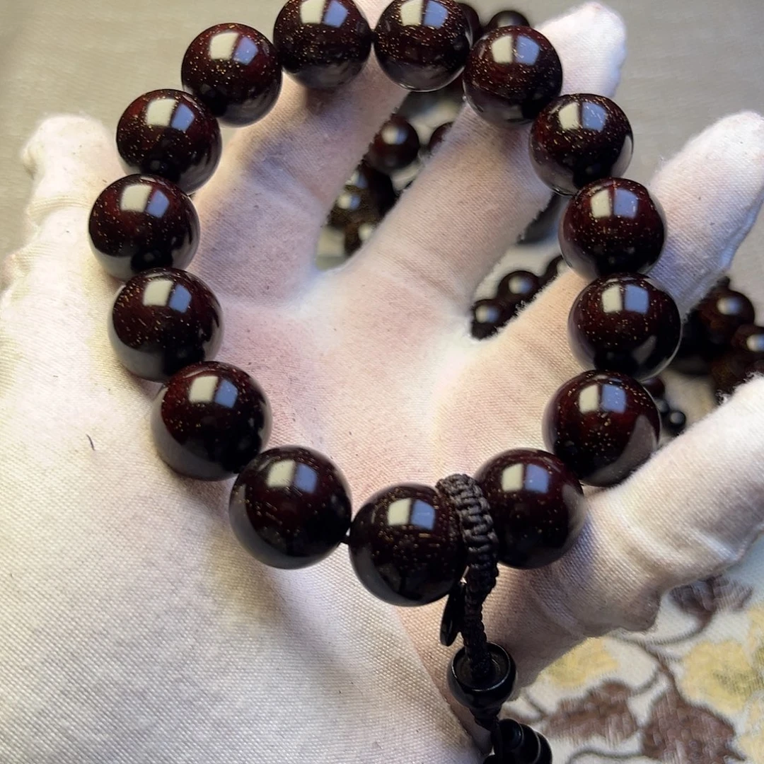 檀香紫檀（小叶紫檀）1.5 15颗多星