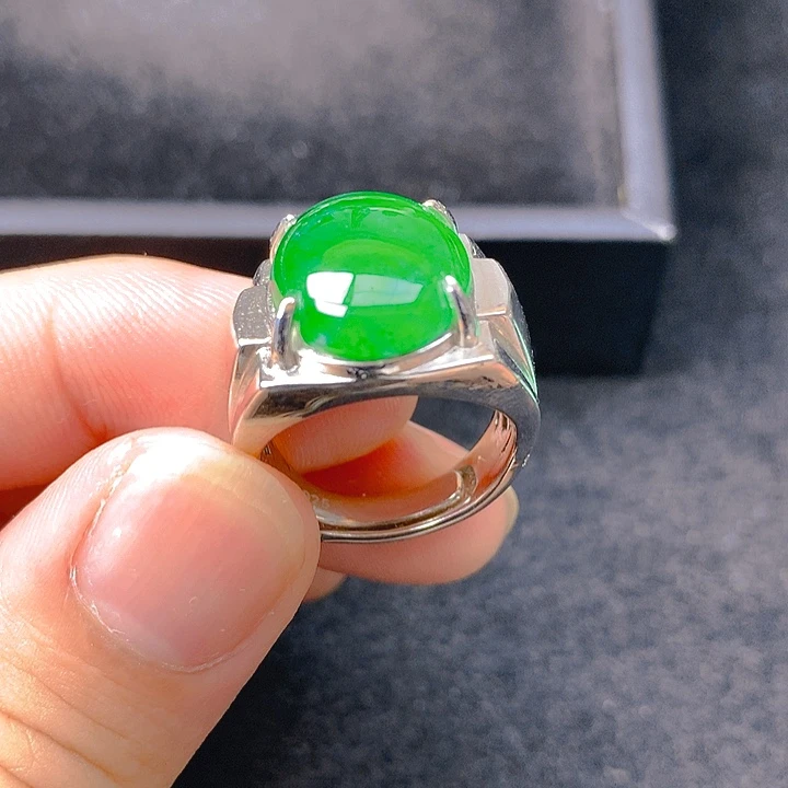 翡翠银S925镶嵌颈饰