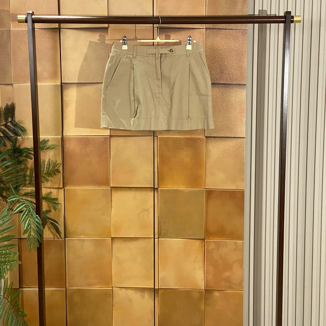 DG卡其色多口袋半裙/38码/98新/26446