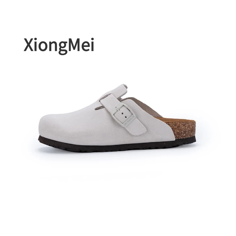 【手工半包拖鞋】新款春夏秋包头潮流时尚百搭休闲薄款桑坡勃肯鞋