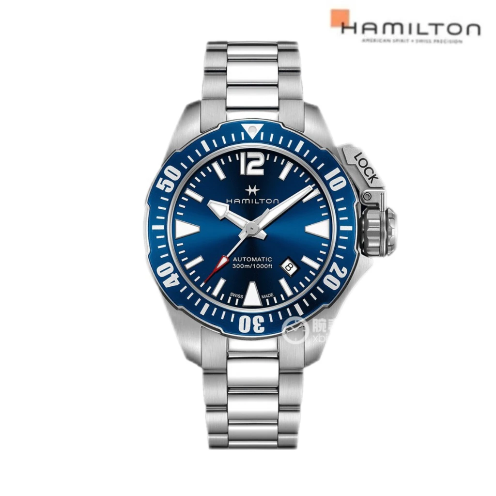 95新 Hamilton/汉米尔顿 亚虎/卡其海军/公价8775/42mm