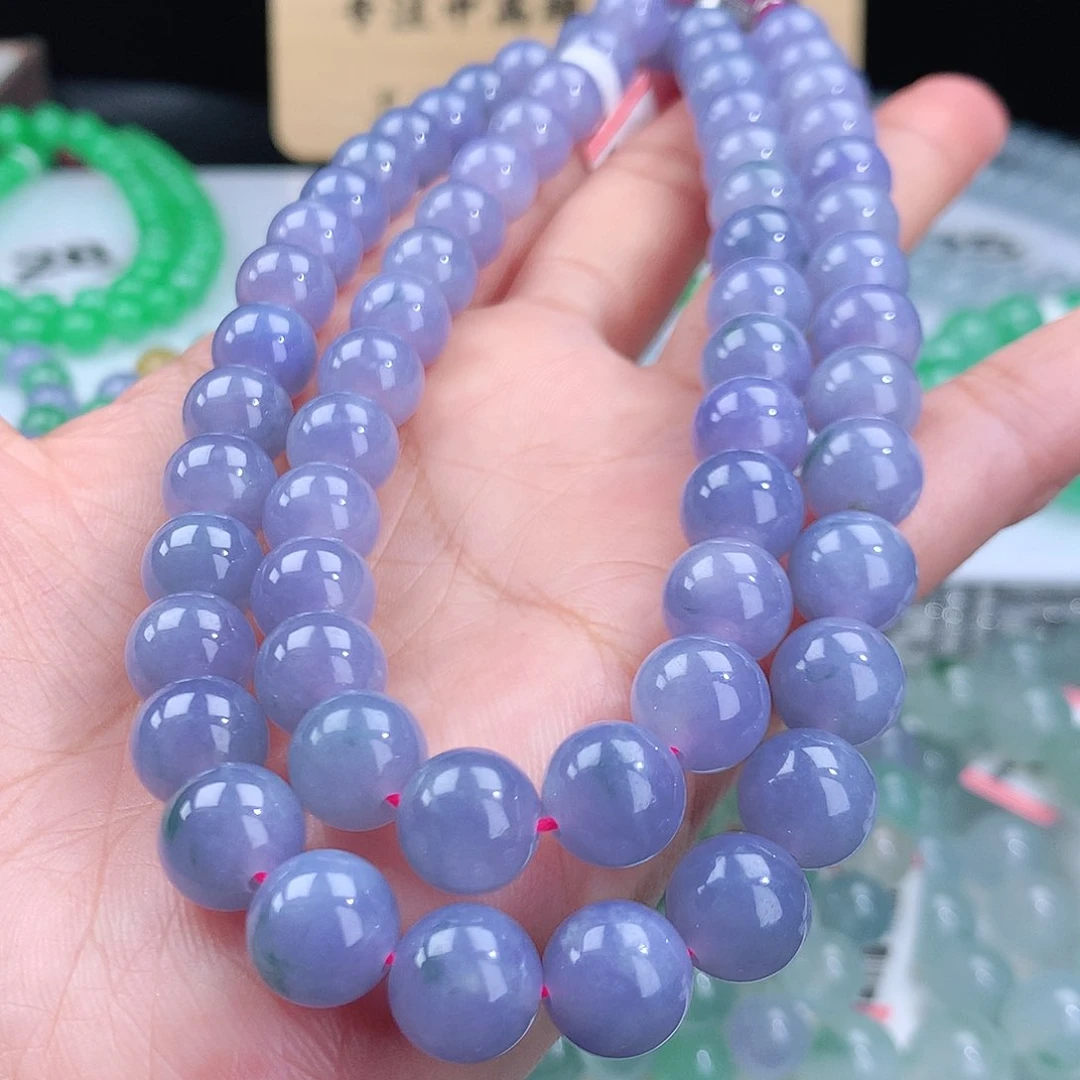 翡翠手链未镶嵌卡10mm