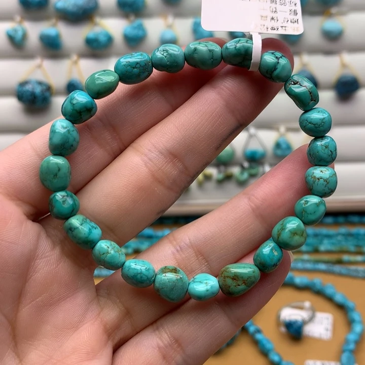 未镶嵌绿松石原矿