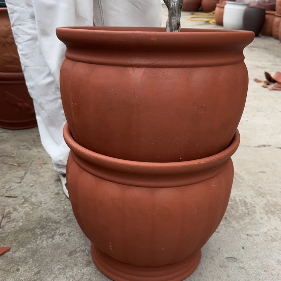 花盆紫砂口35高30宜兴紫砂