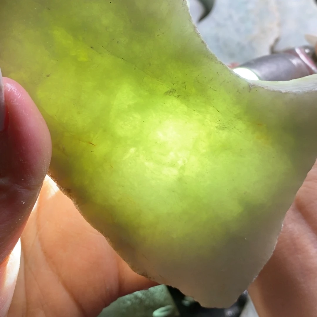 颈饰未镶嵌翡翠天然翡翠