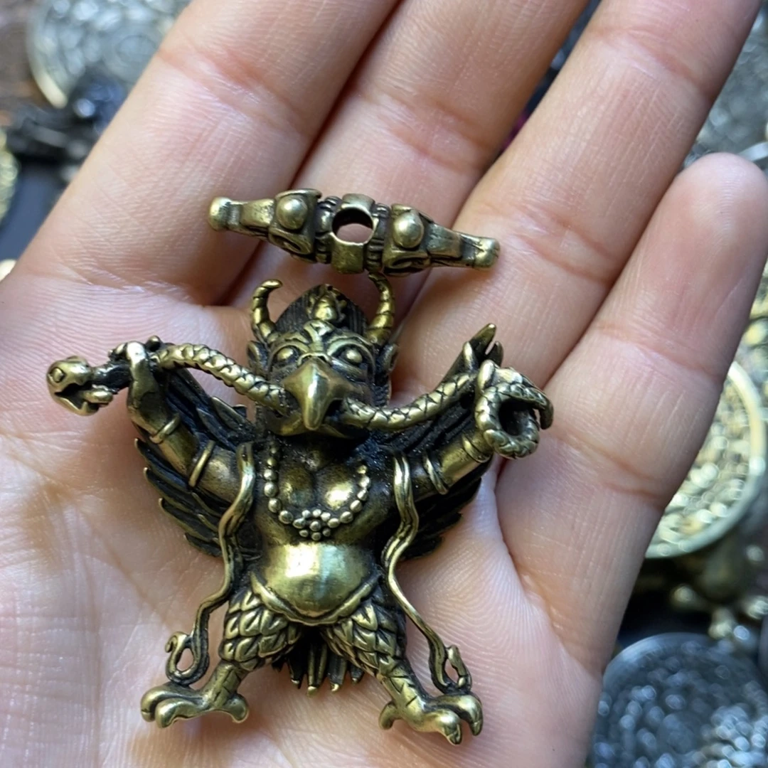 藏式大鹏鸟搭配挂件