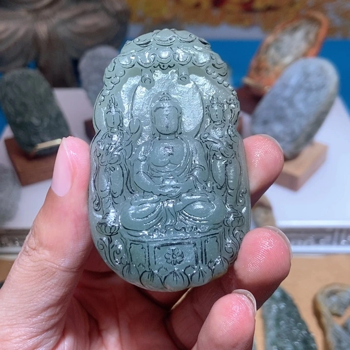 未镶嵌定制翡翠虎翡翠