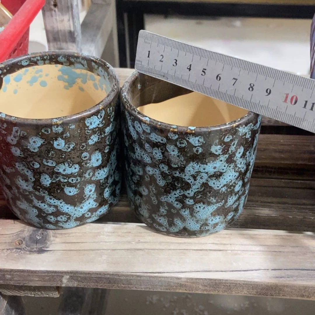 红陶高温陶瓷花盆