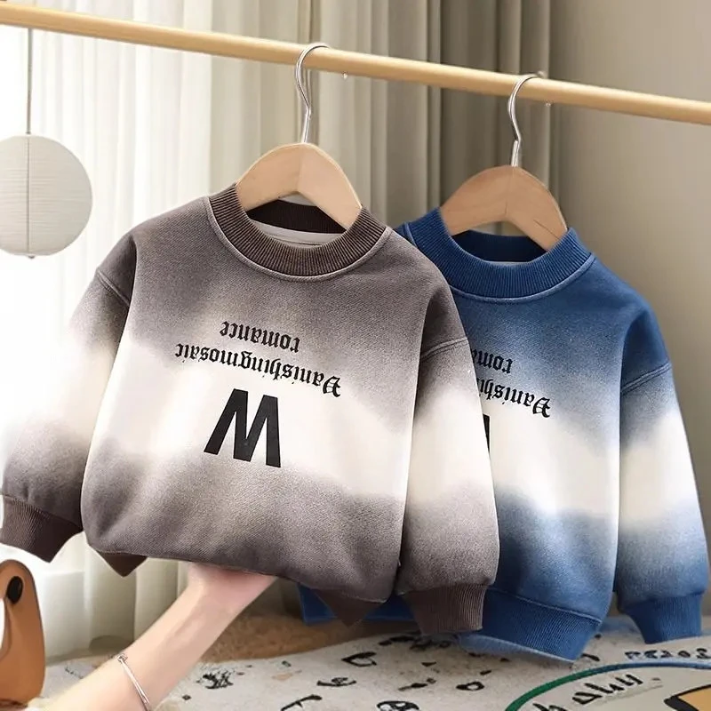 男女童卫衣2025秋装新款春秋儿童中小童宝宝洋气帅气男孩打底上衣