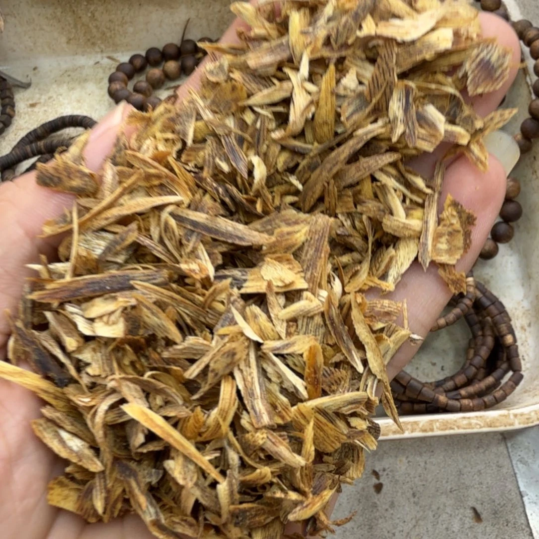 沉香碎屑沉香500克勾丝枕头沉香送枕头套